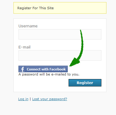 Connect Connect with Facebook